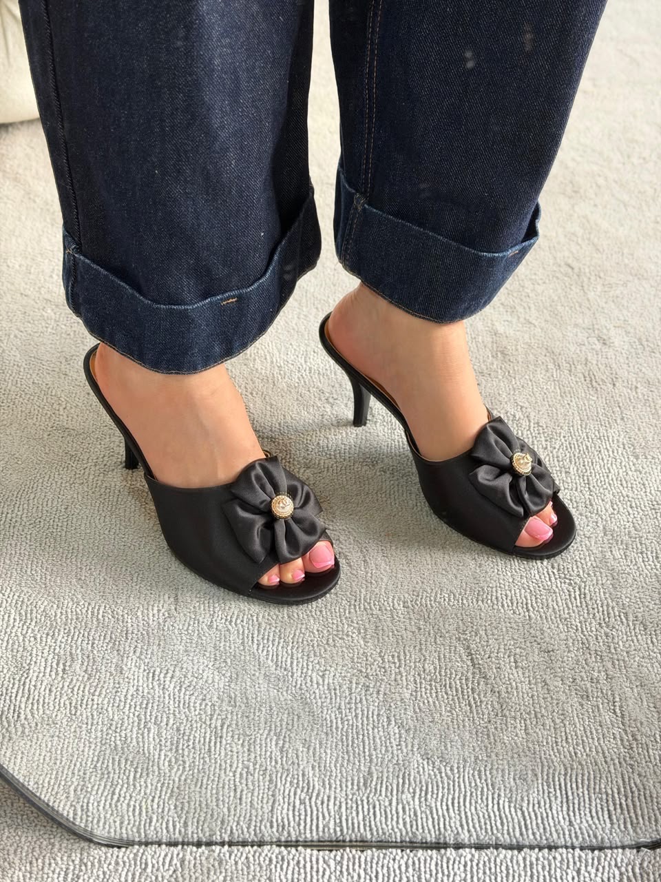 Dune London Marlena Appliqued Heel Sandals - Image 7