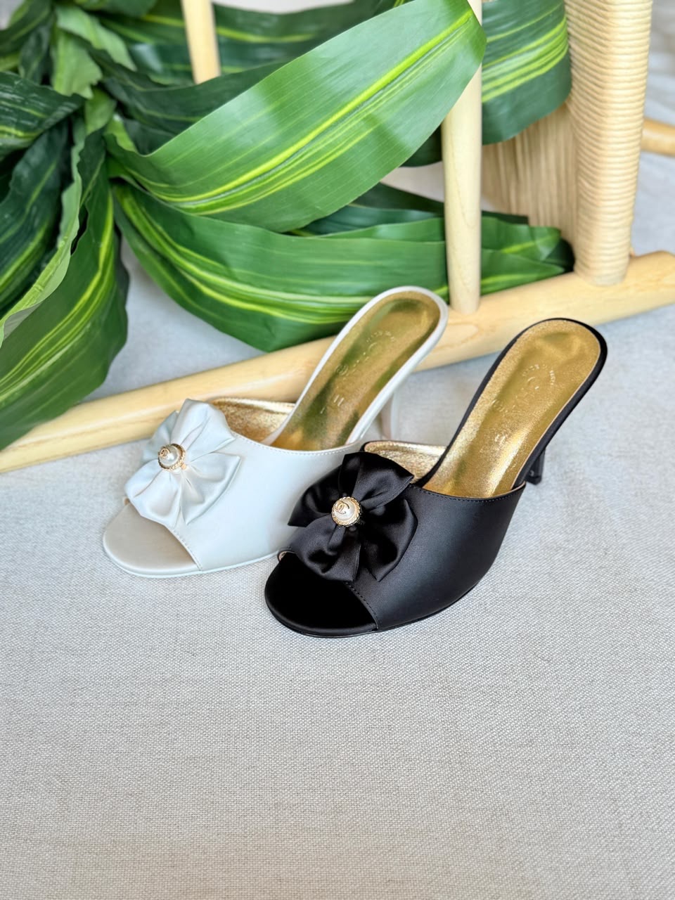 Dune London Marlena Appliqued Heel Sandals - Image 3