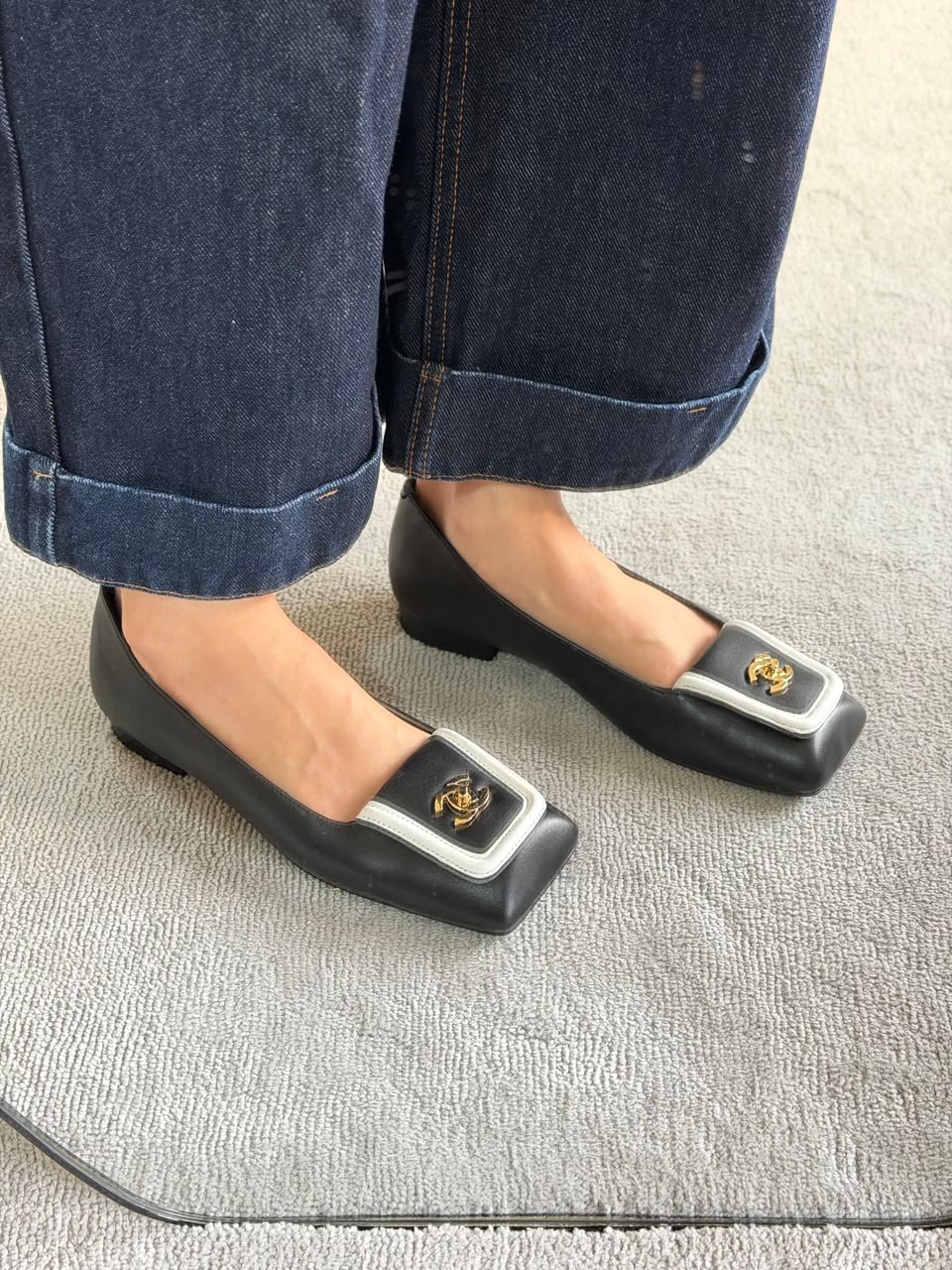 Chanel Turn-Lock Flat Chanel loafers And Chanel Pumps - Image 5
