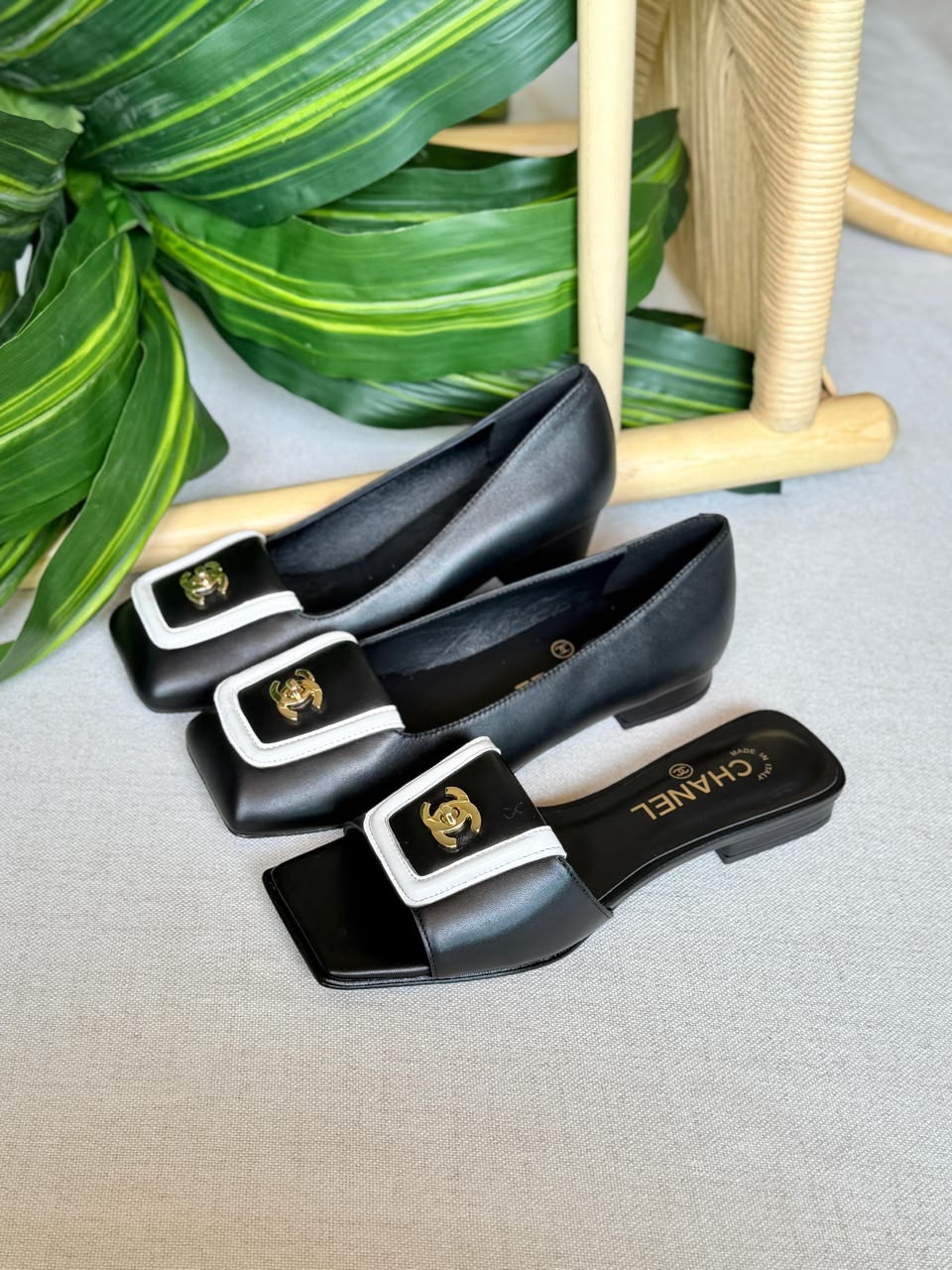 Chanel Turn-Lock Flat Chanel loafers And Chanel Pumps - Image 8