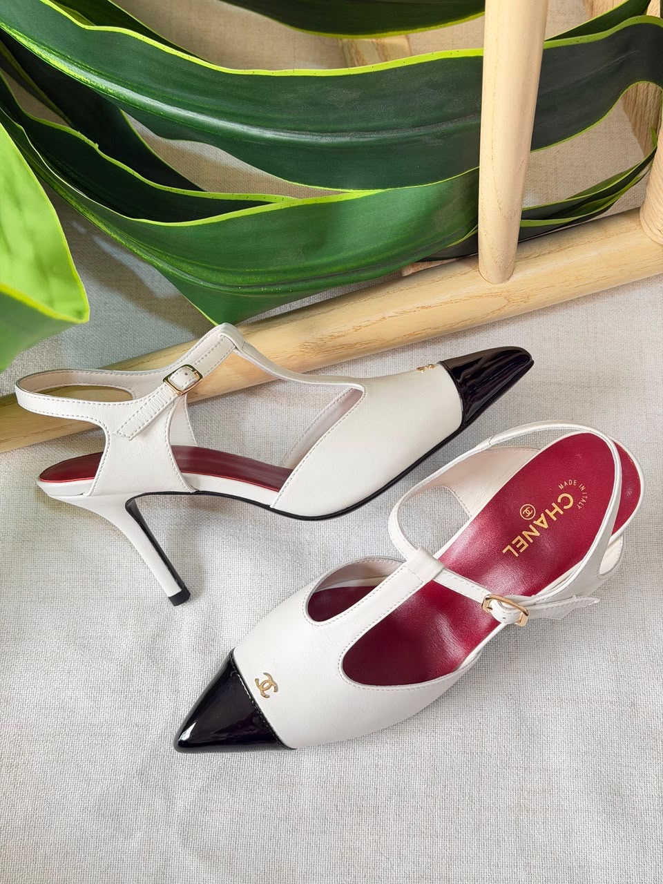Chanel T-Strap Pumps And Chanel Slingback Pumps - Image 3