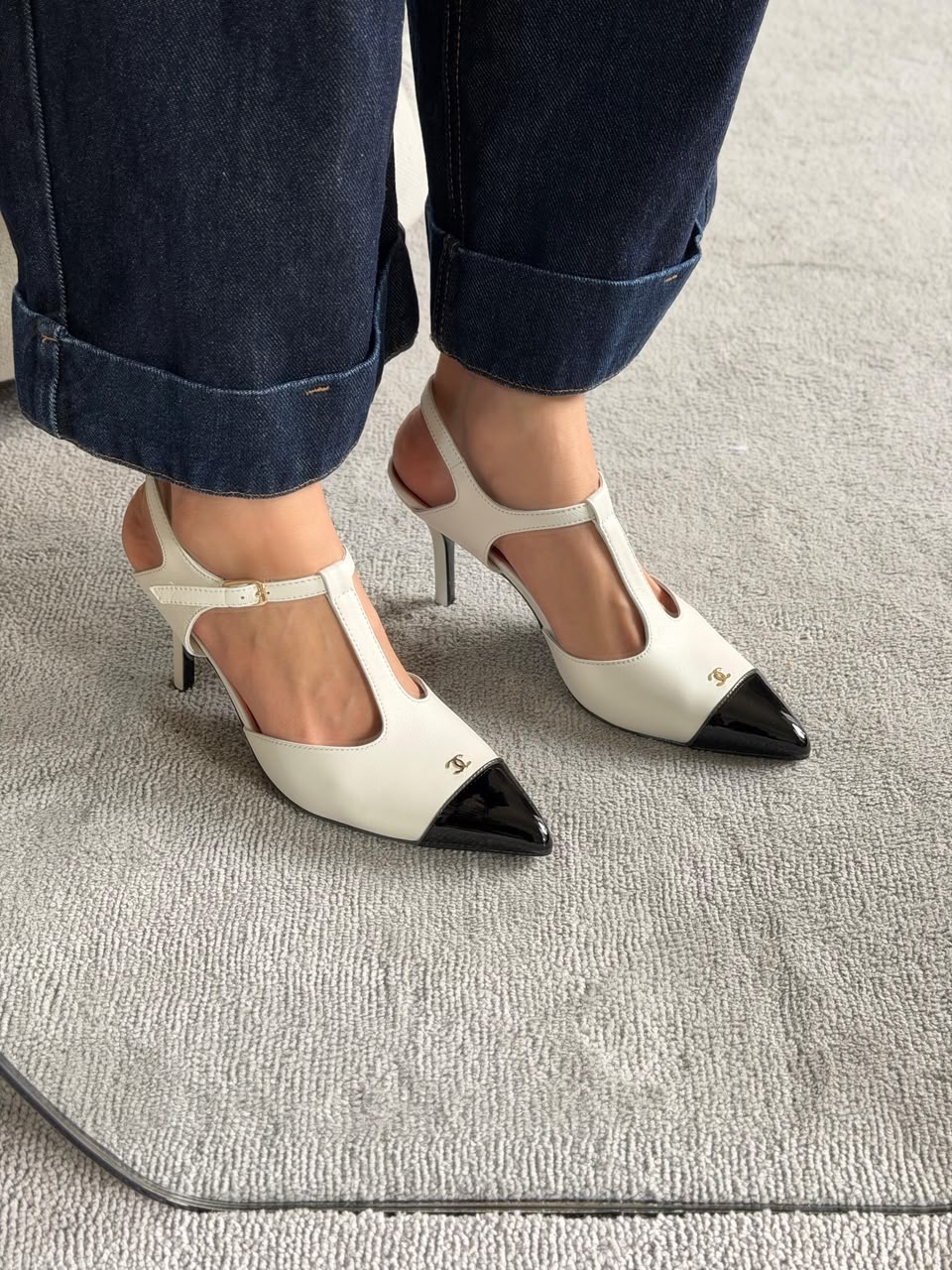 Chanel T-Strap Pumps And Chanel Slingback Pumps - Image 4