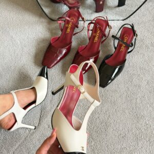Chanel T-Strap Pumps And Chanel Slingback Pumps