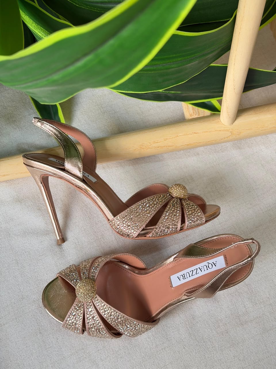Aquazzura Italian Flirt 105 Sandals - Image 3