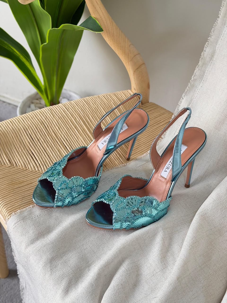Aquazzura Ce Soir 75 mules - Image 6