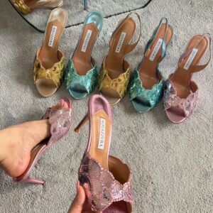Aquazzura Ce Soir 75 mules