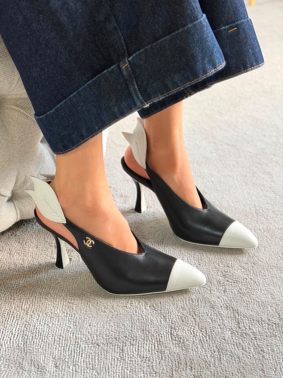 Chanel Slingback Shoes - Image 3
