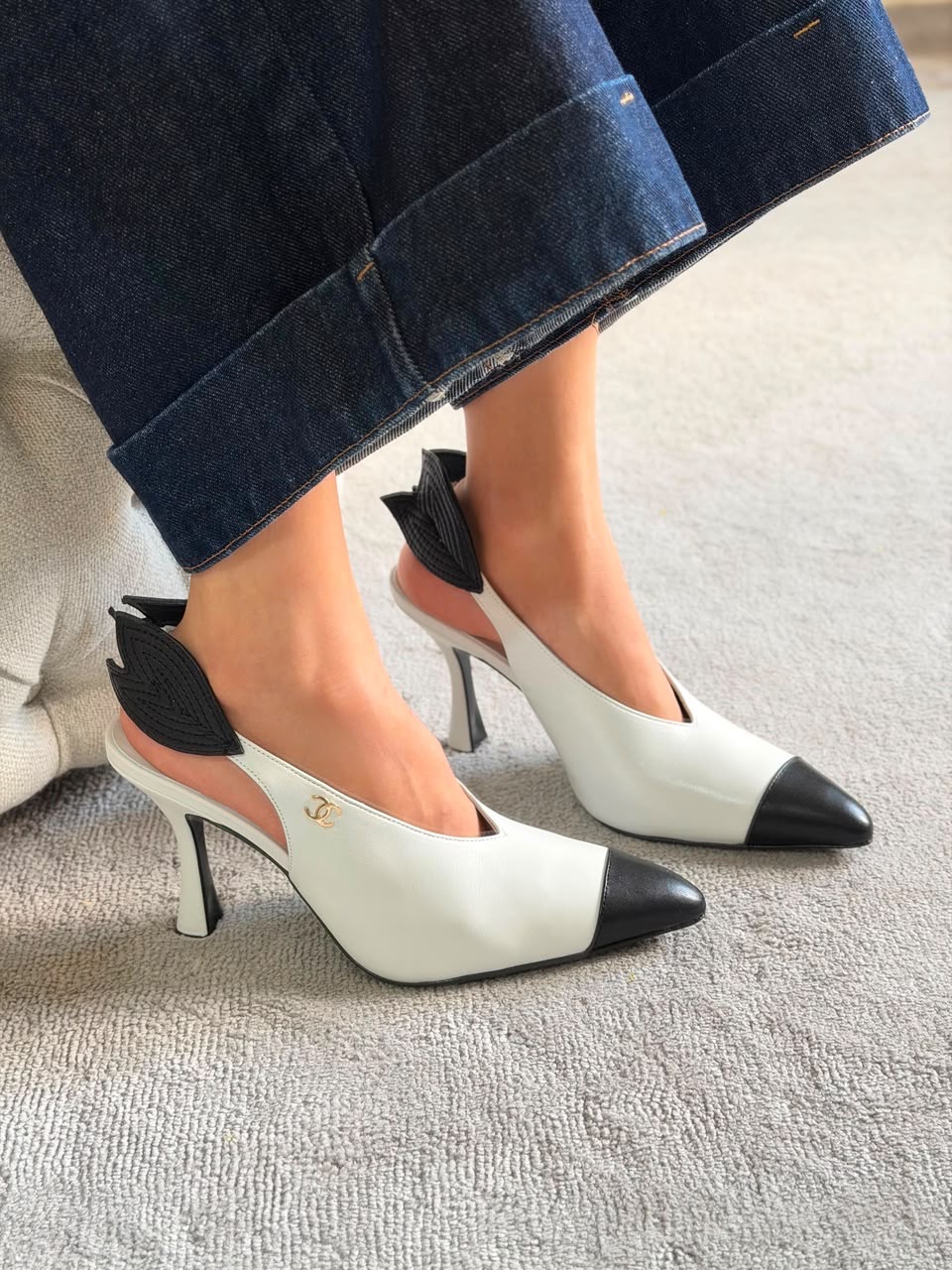 Chanel Slingback Shoes - Image 7