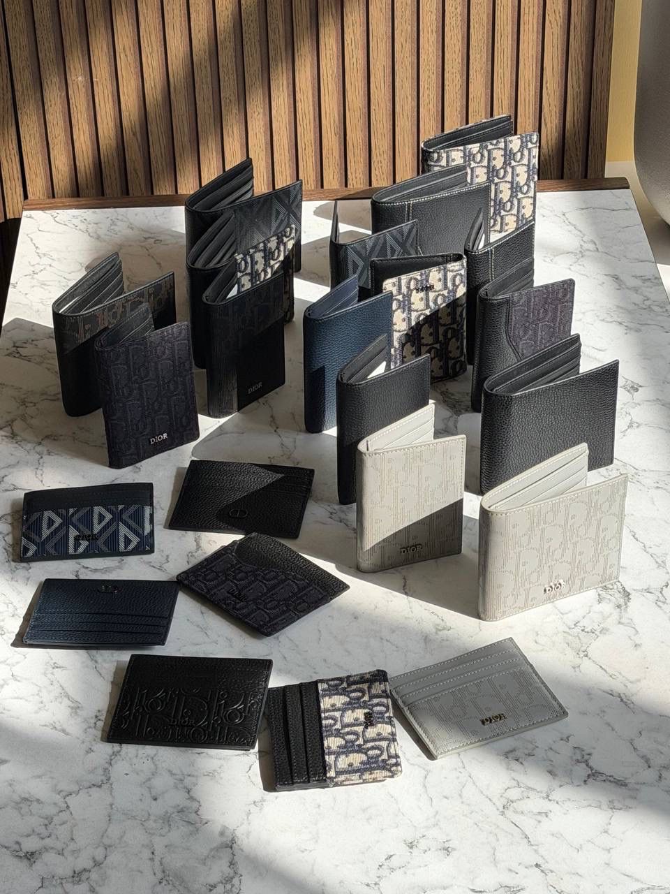 Dior wallets, including the Saddle Wallet with Coin Pocket - Image 4