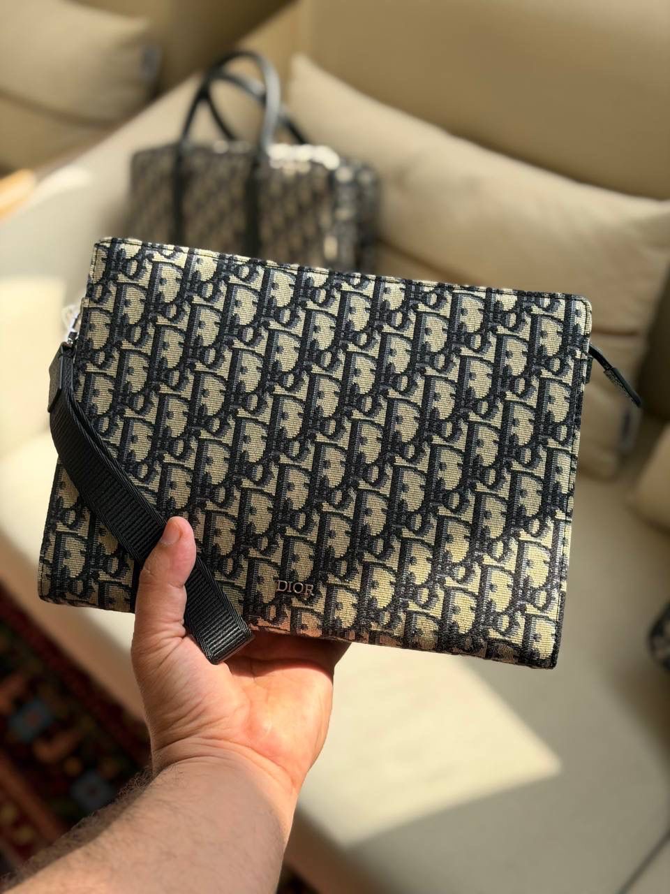 Dior A4 Zipped Pouch