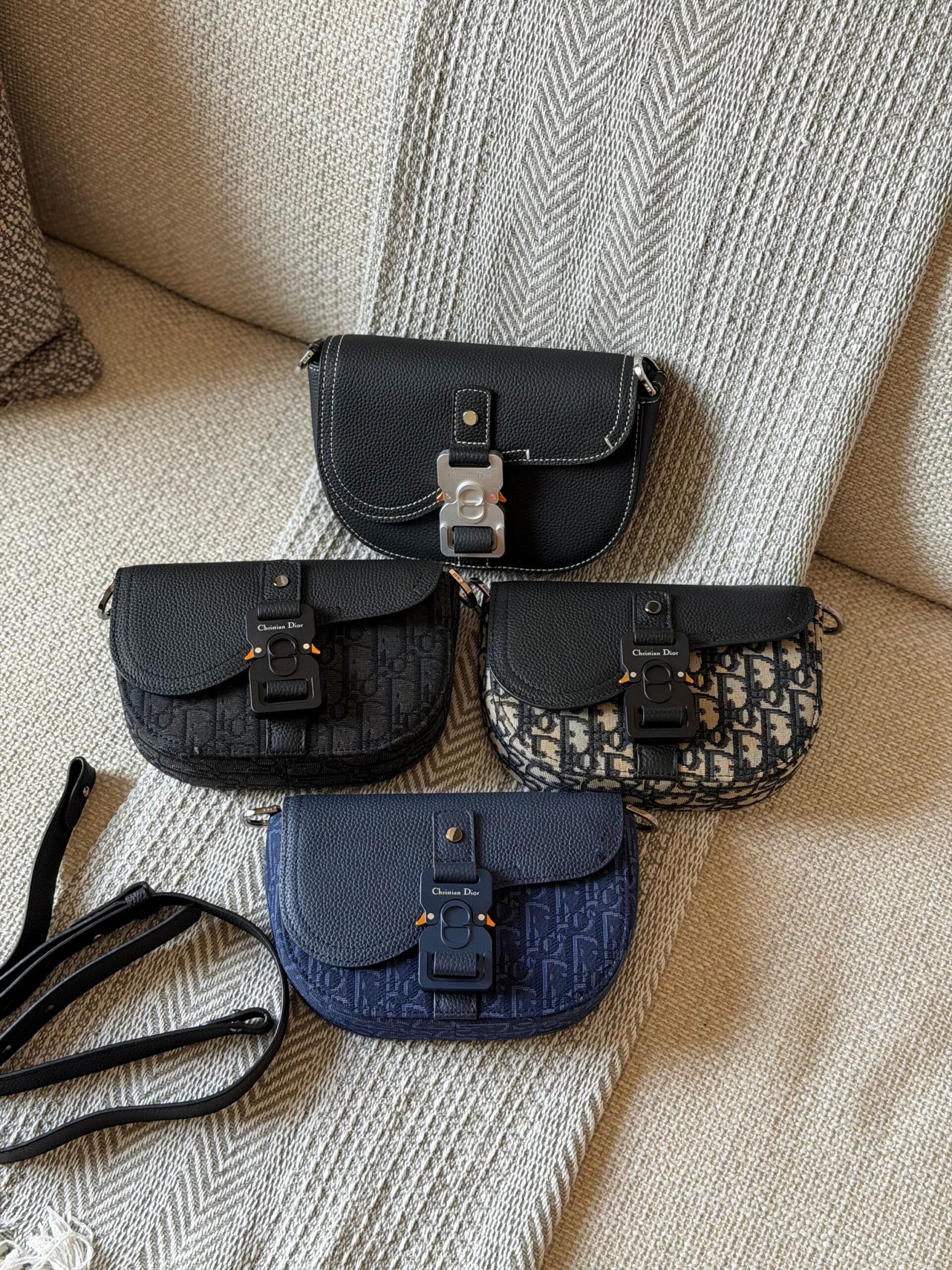 Dior Mini Saddle Messenger Bag