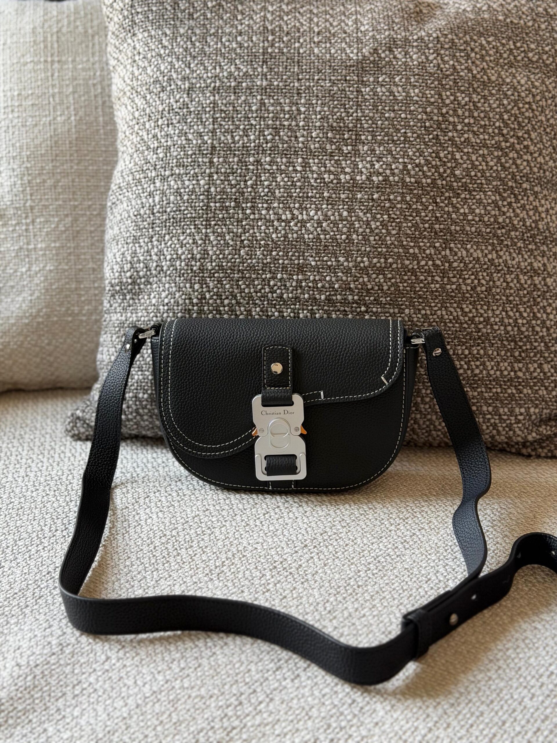 Dior Mini Saddle Messenger Bag - Image 3