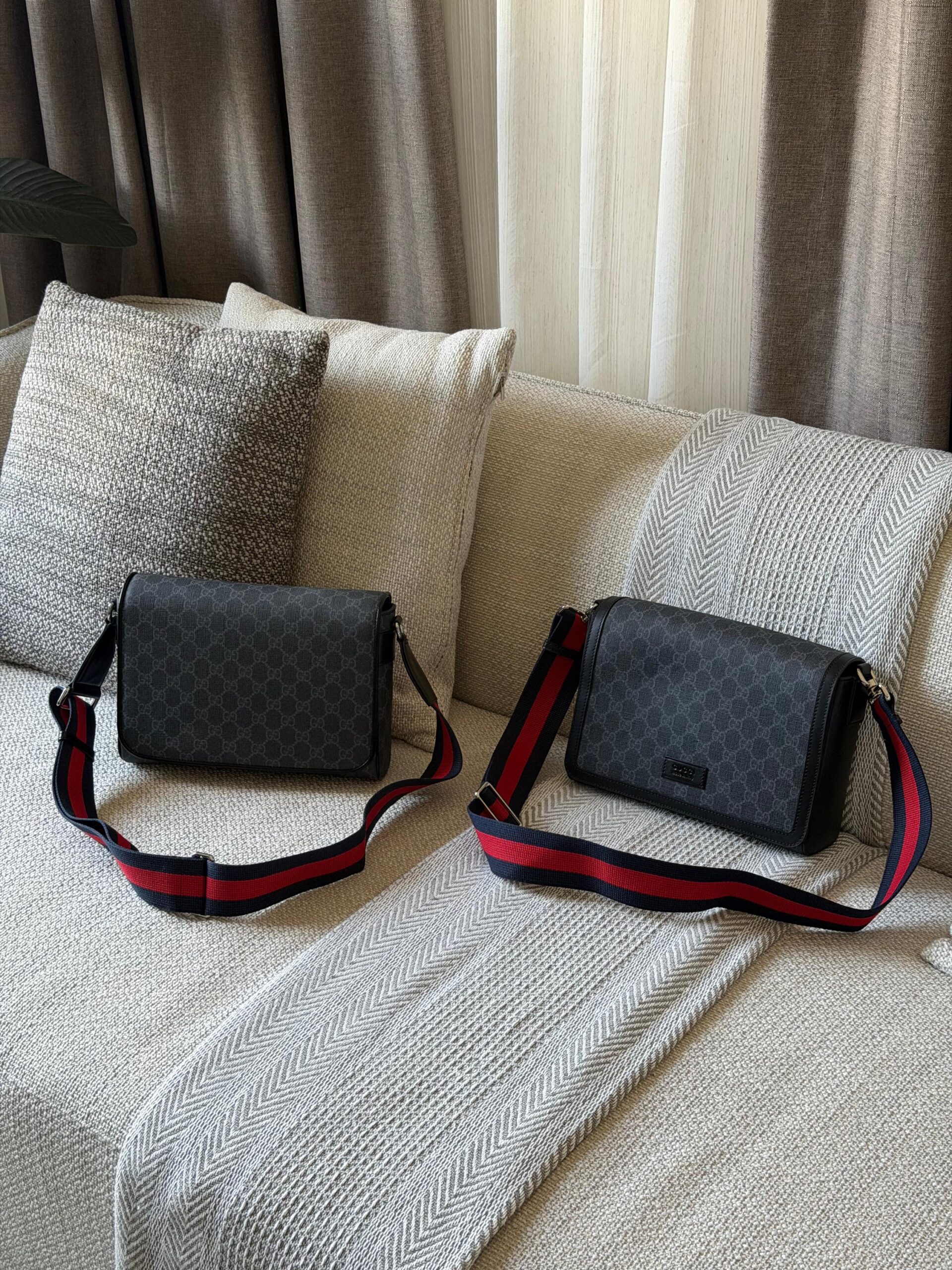 Gucci GG Black Medium Crossbody Bag - Image 5