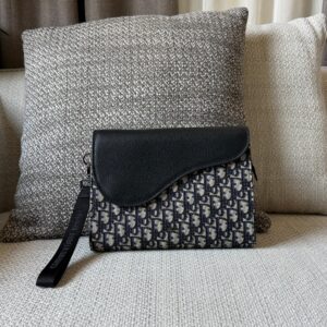 Dior Saddle A5 Triangle Pouch