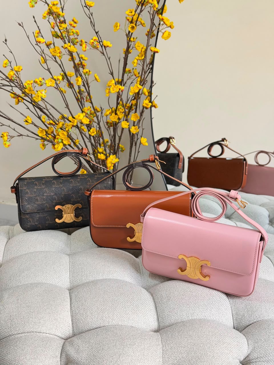Celine Claude Shoulder Bag - Image 4