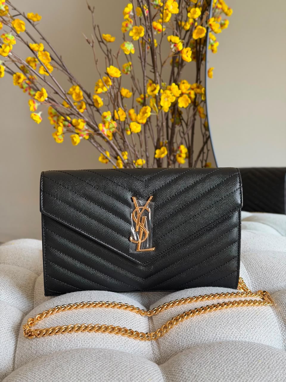 Saint Laurent Cassandre Wallet