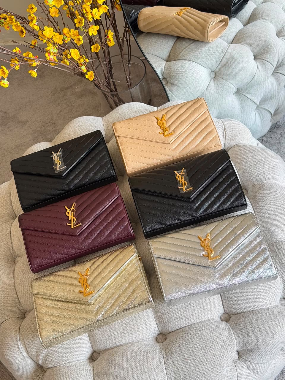 Saint Laurent Cassandre Wallet - Image 8
