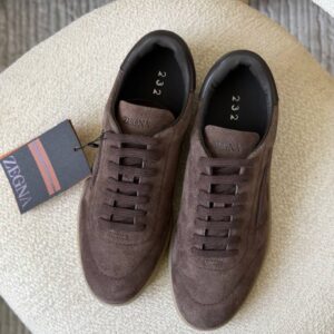 Ermenegildo Zegna 232 Suede Trainers