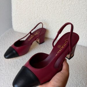 Chanel Lambskin Slingbacks