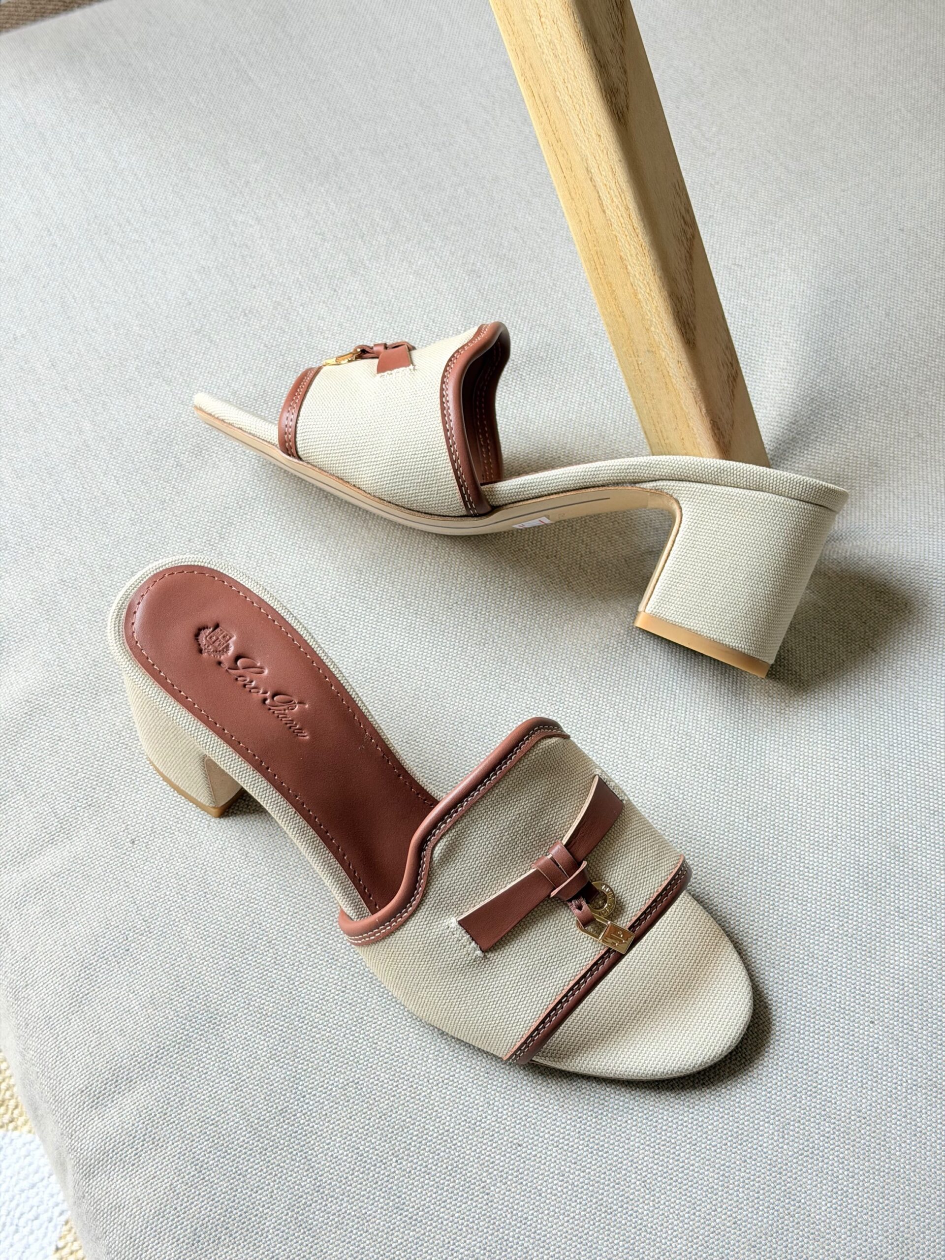 Loro Piana Summer Charms Heeled Sandals - Image 3