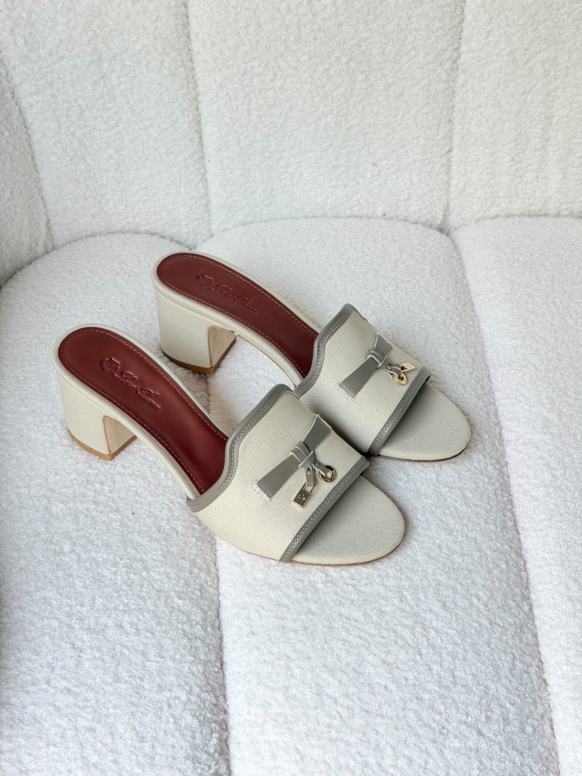 Loro Piana Summer Charms Heeled Sandals - Image 2