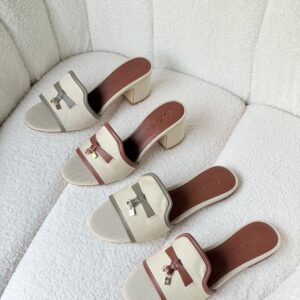 Loro Piana Summer Charms Heeled Sandals