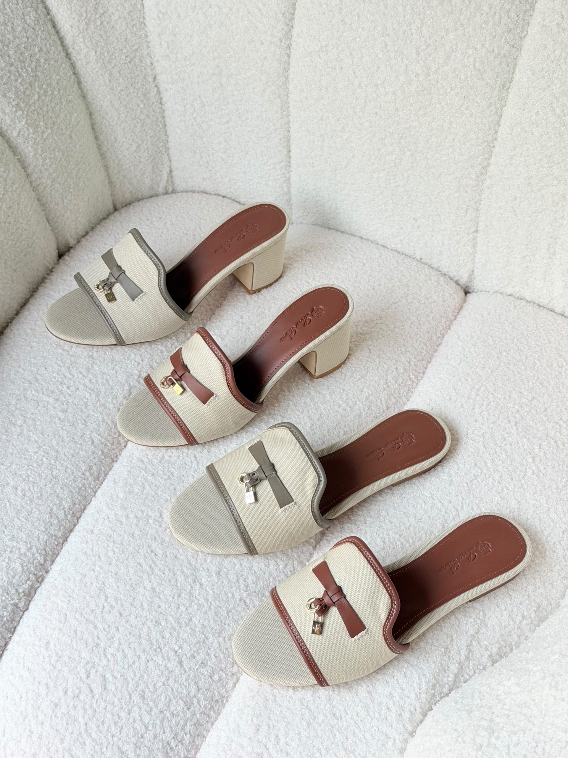 Loro Piana Summer Charms Heeled Sandals