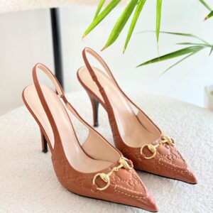 Gucci Horsebit Slingback Pumps