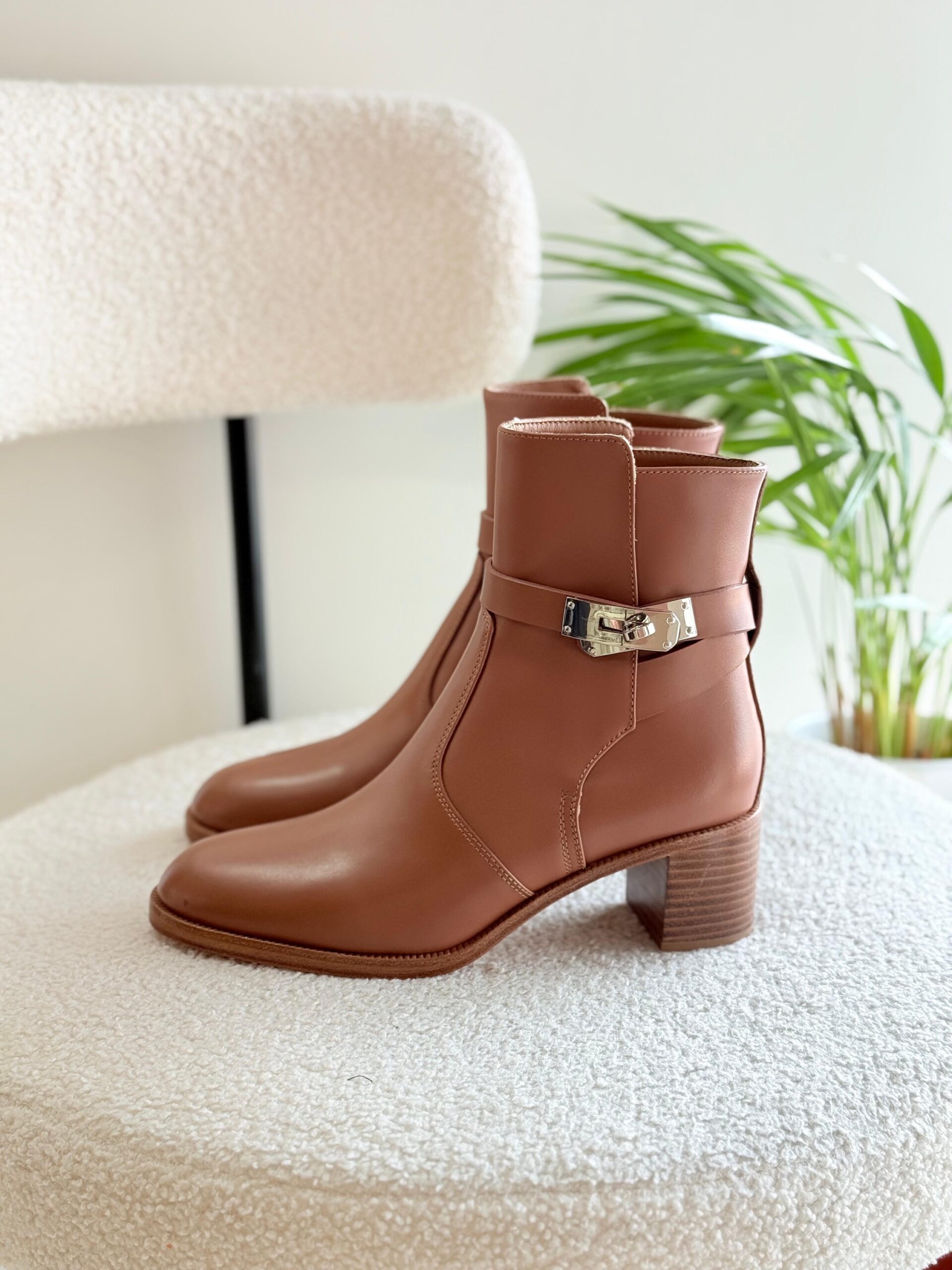Hermès Frenchie 50 Ankle Boots - Image 3