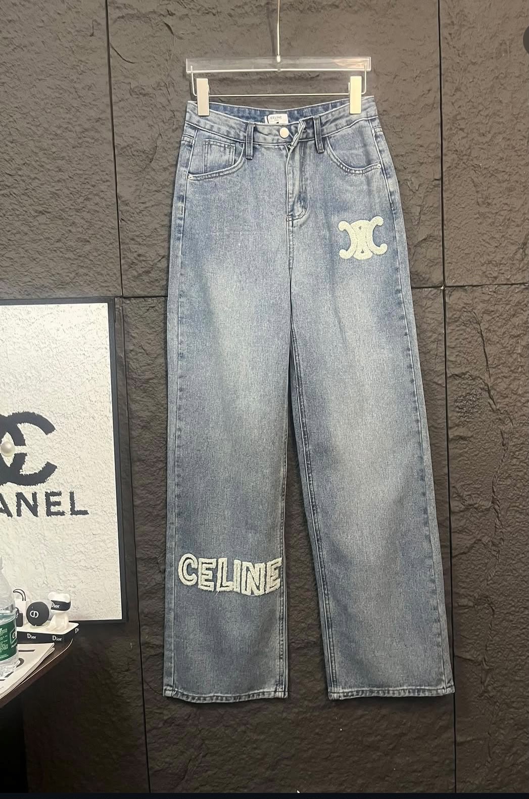 Celine Wide-Leg Jeans - Image 3