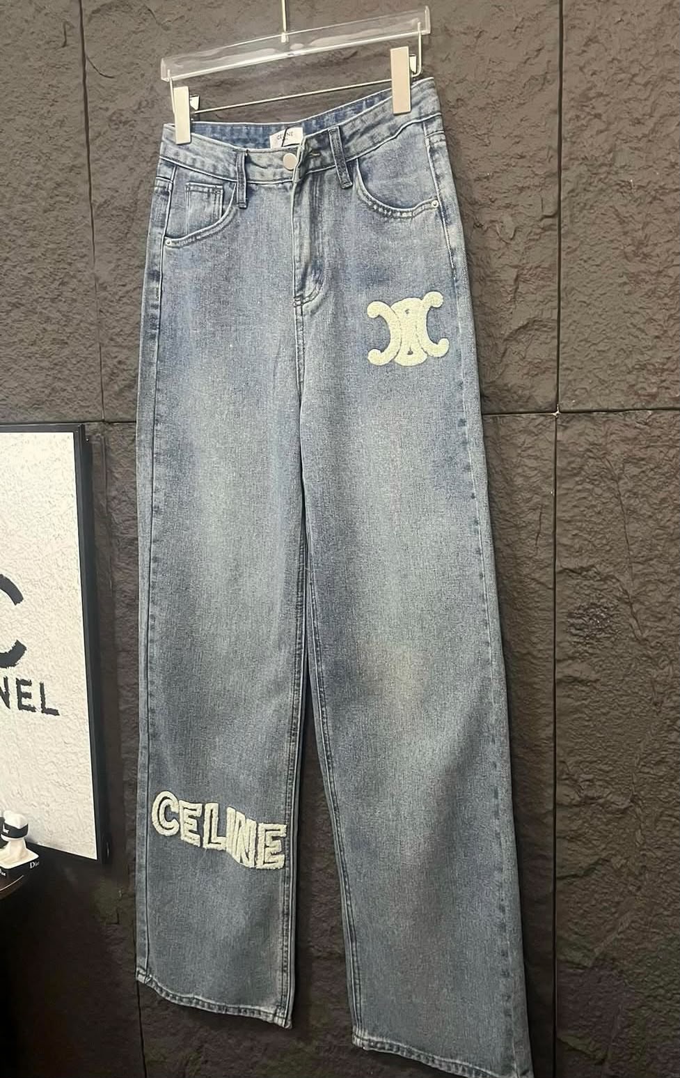 Celine Wide-Leg Jeans - Image 4
