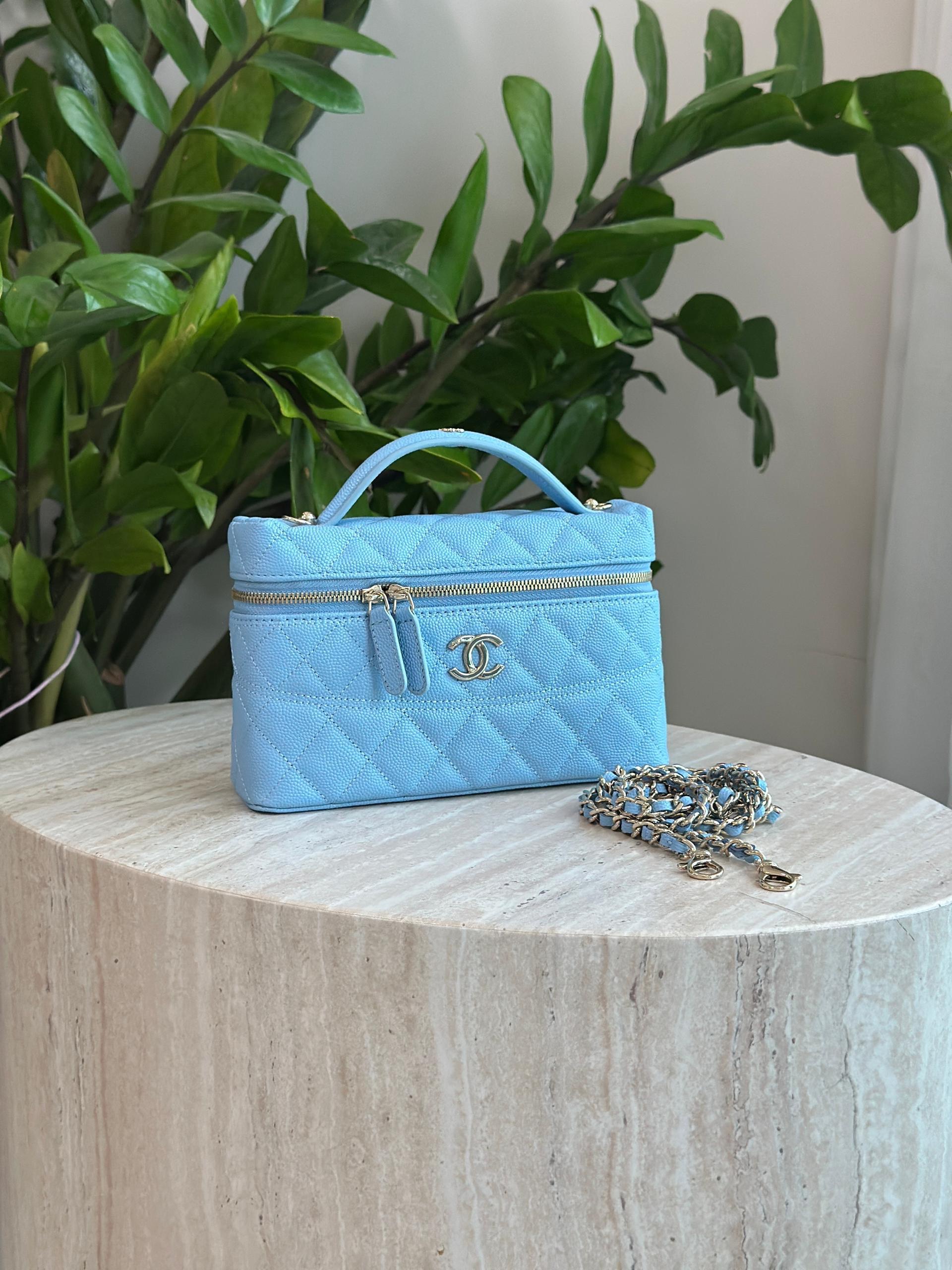 chanel Denim Vanity Case - Image 3