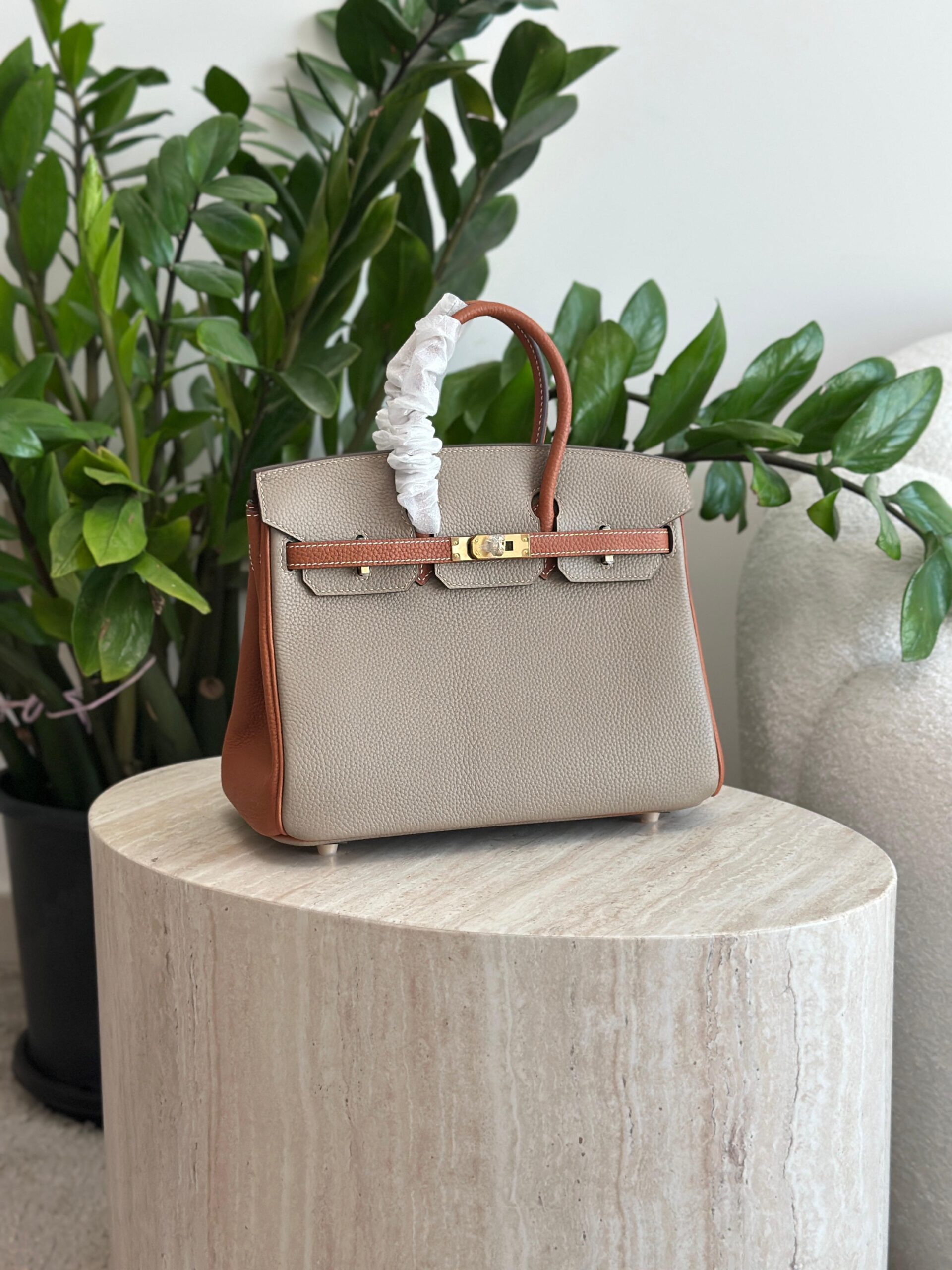 Hermès Birkin 25 Features A Two-Tone Design - Image 5