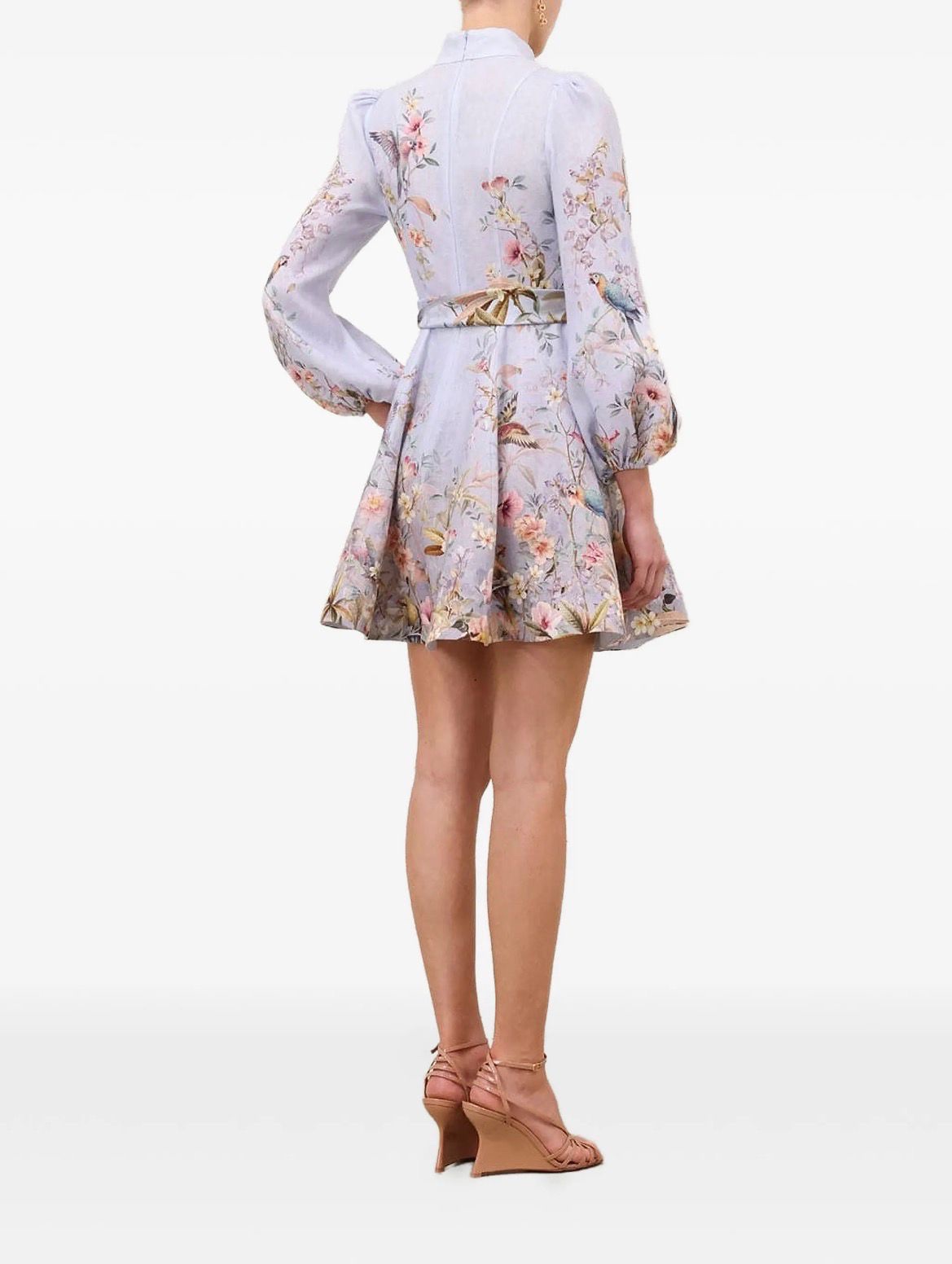 ZIMMERMANN Rebellion Button Mini Dress - Image 2