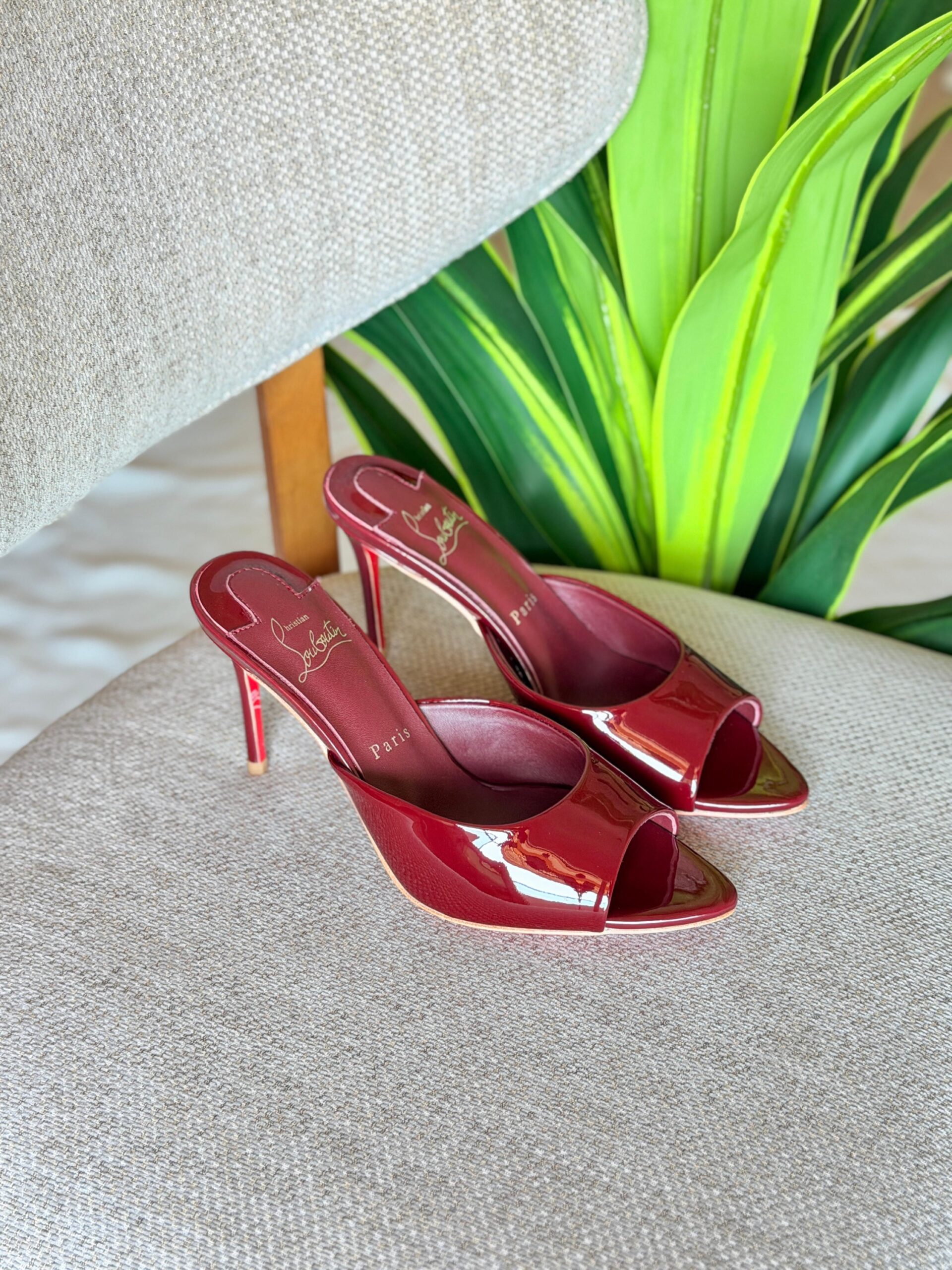 Christian Louboutin Me Dolly 100 Mule Sandals - Image 4