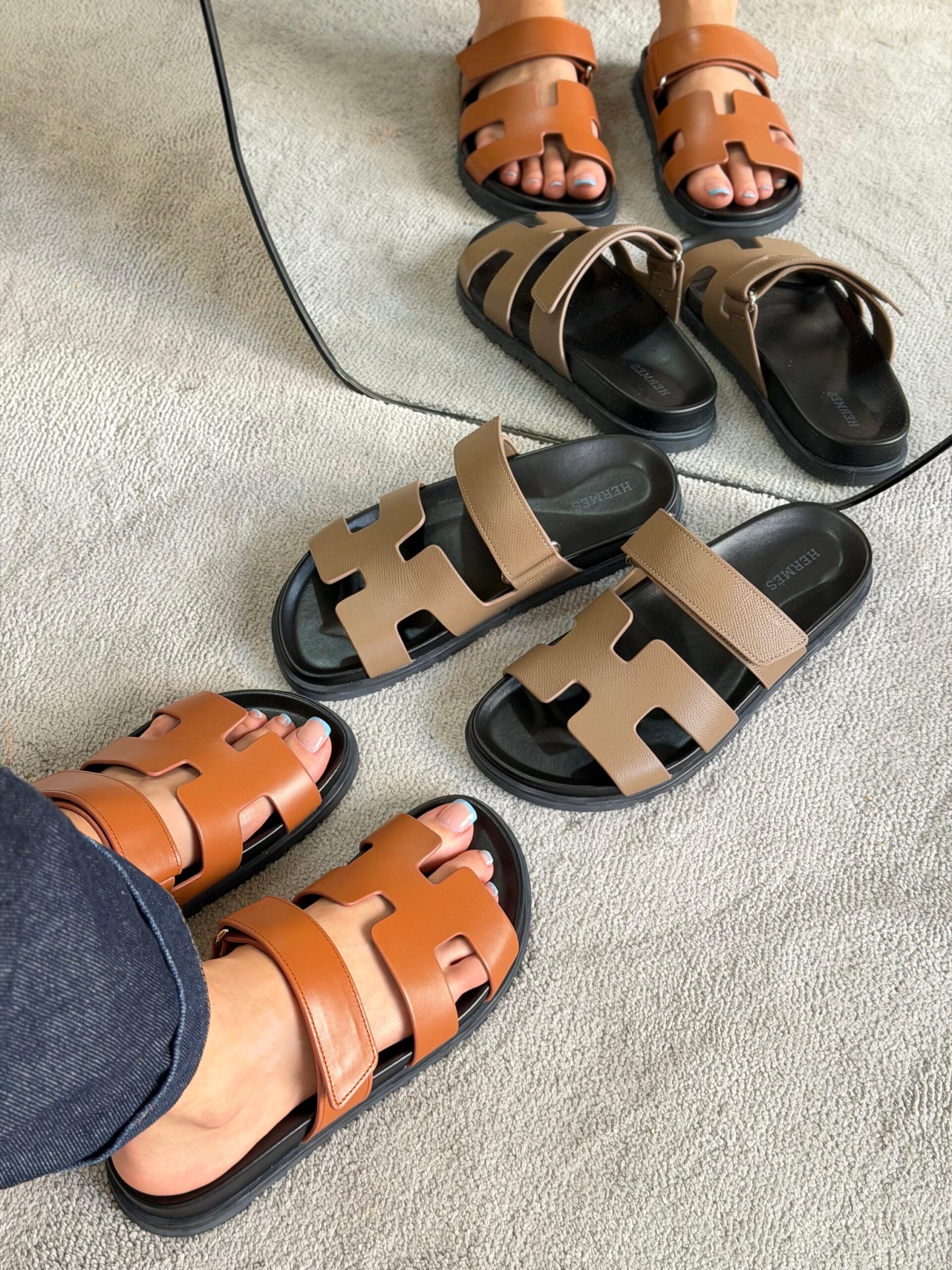 Hermès Chypre Sandals