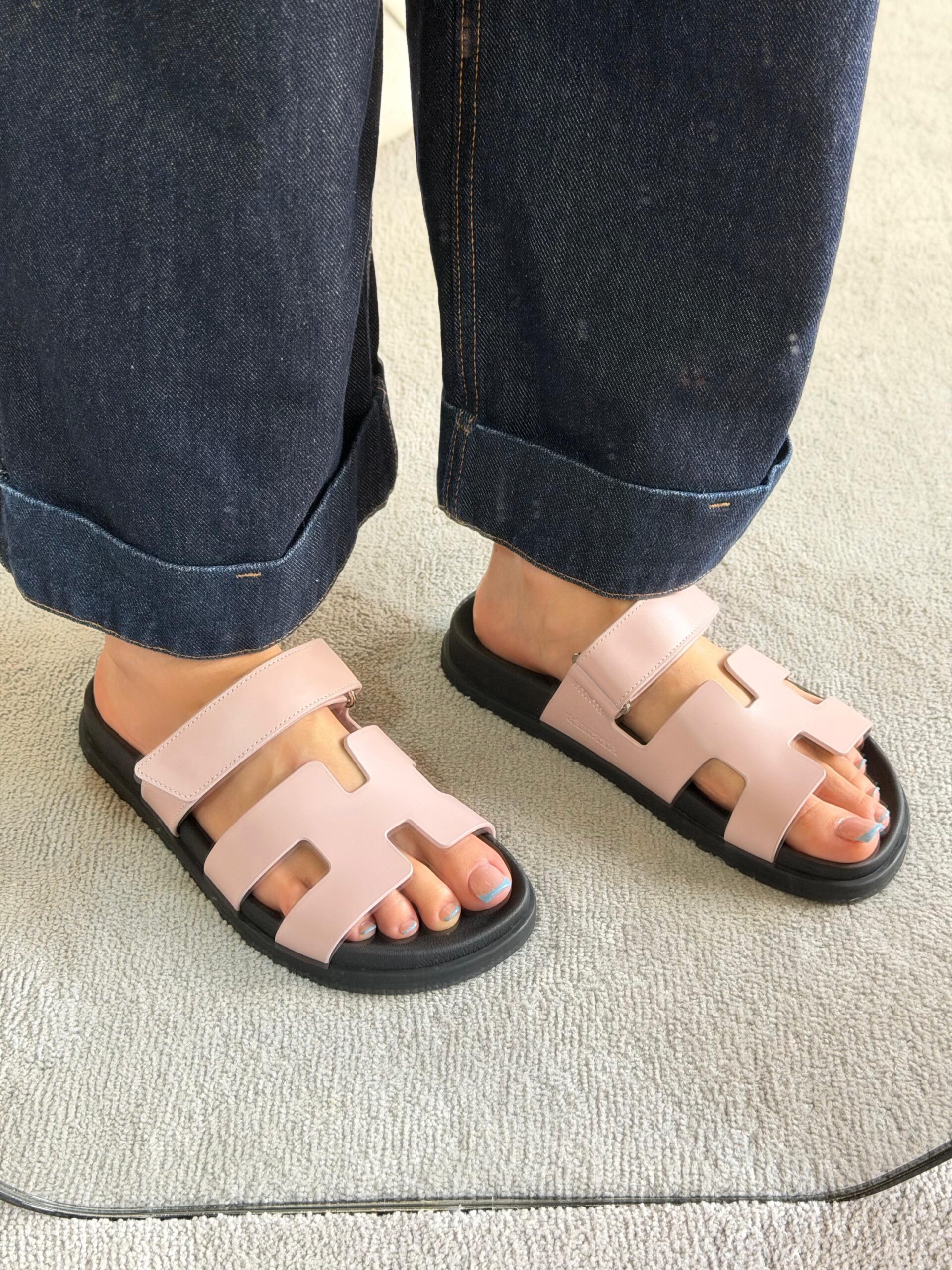 Hermès Chypre Sandals - Image 7