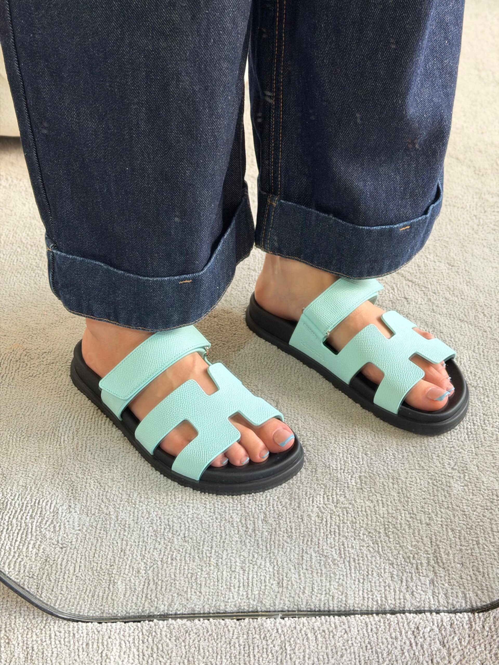 Hermès Chypre Sandals - Image 3