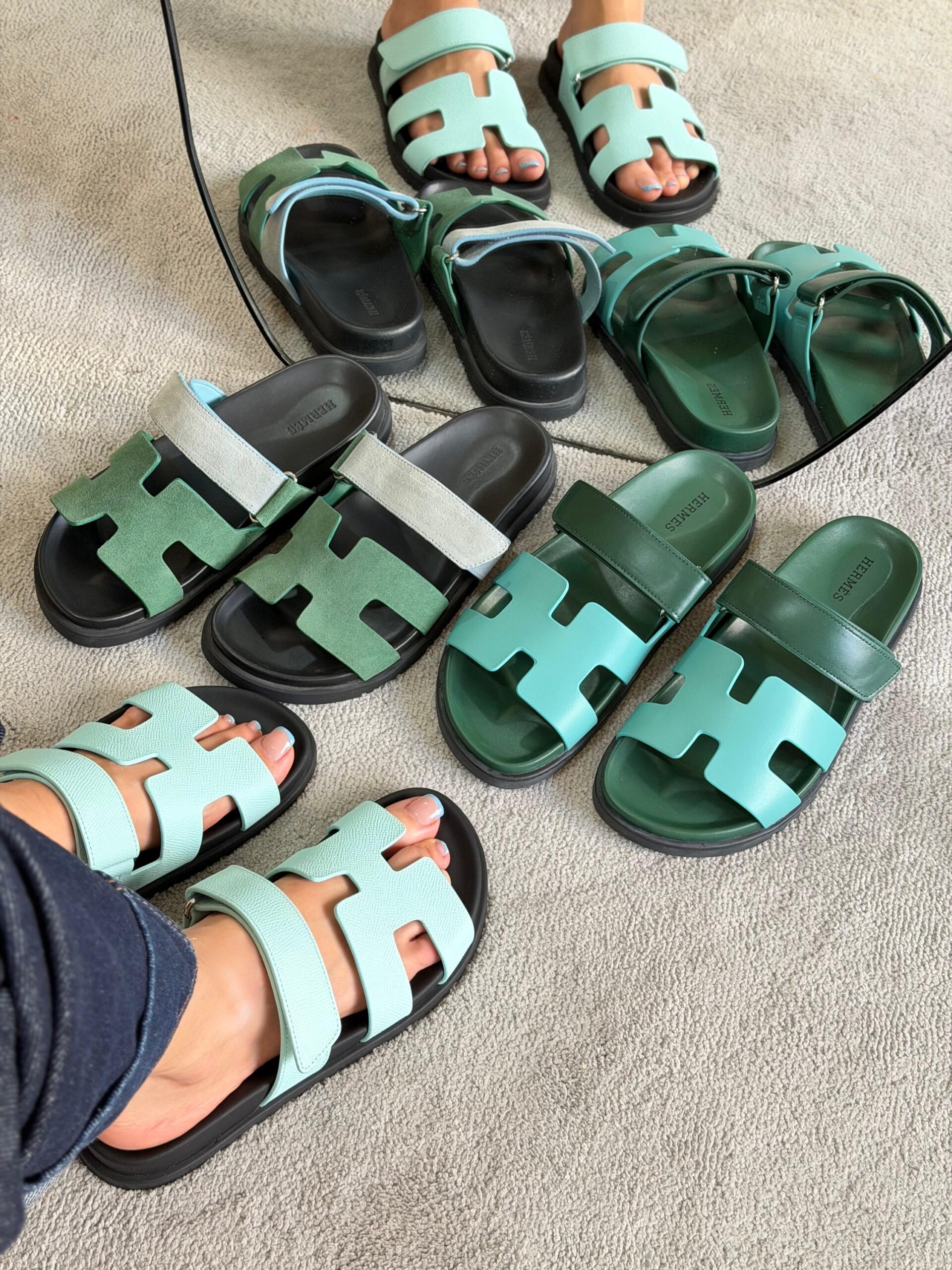 Hermès Chypre Sandals