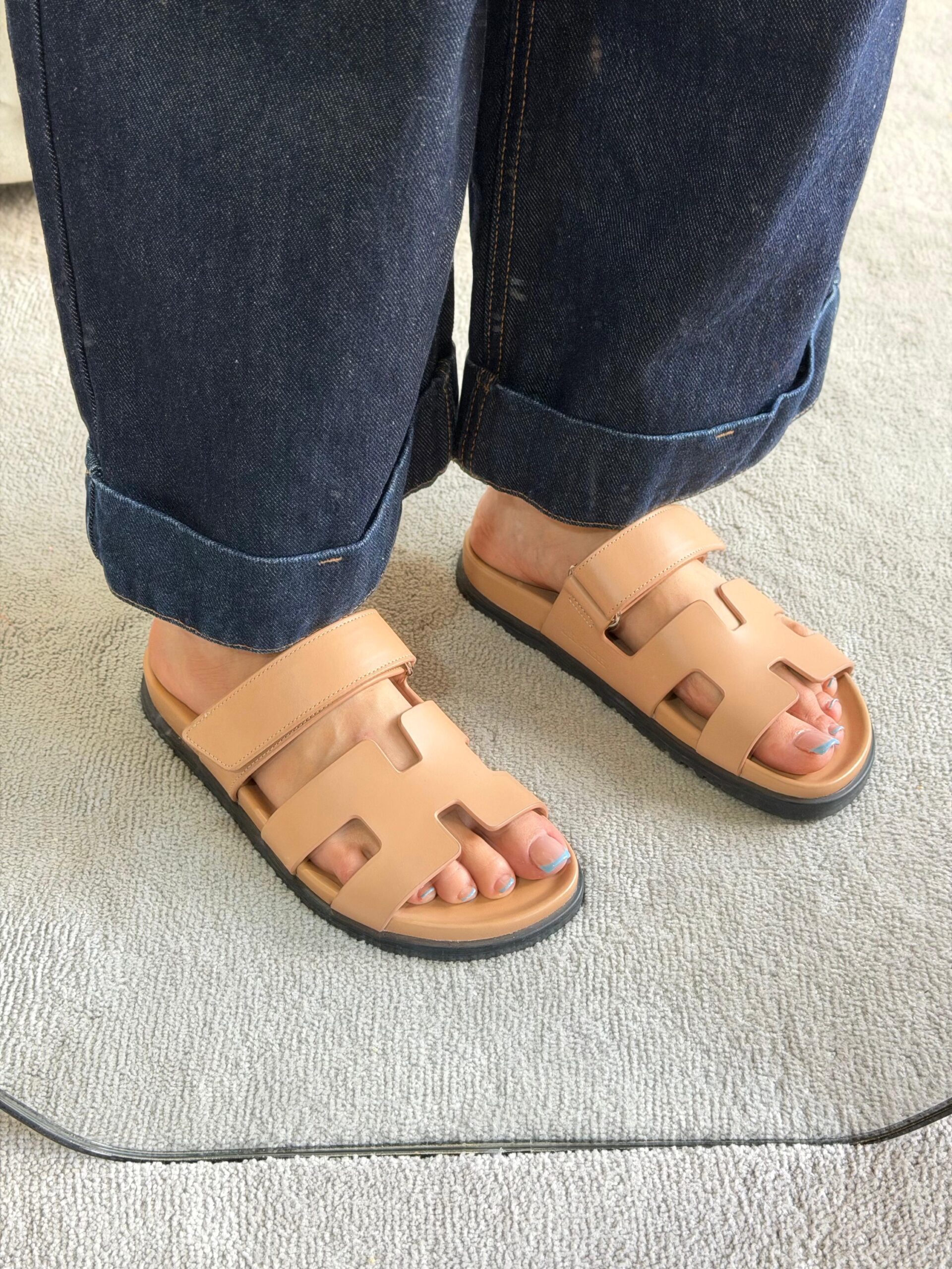 Hermès Chypre Sandals - Image 5