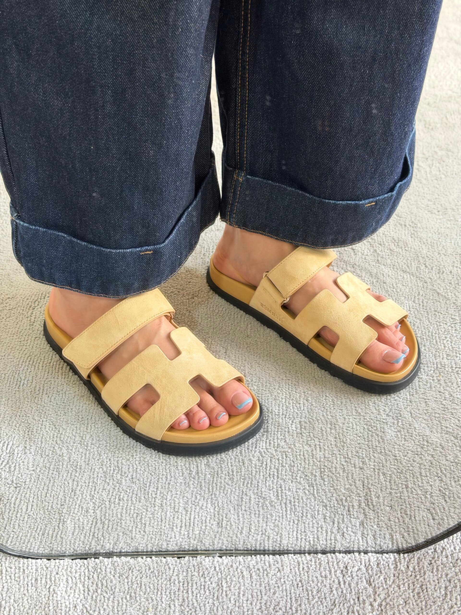 Hermès Chypre Sandals - Image 7