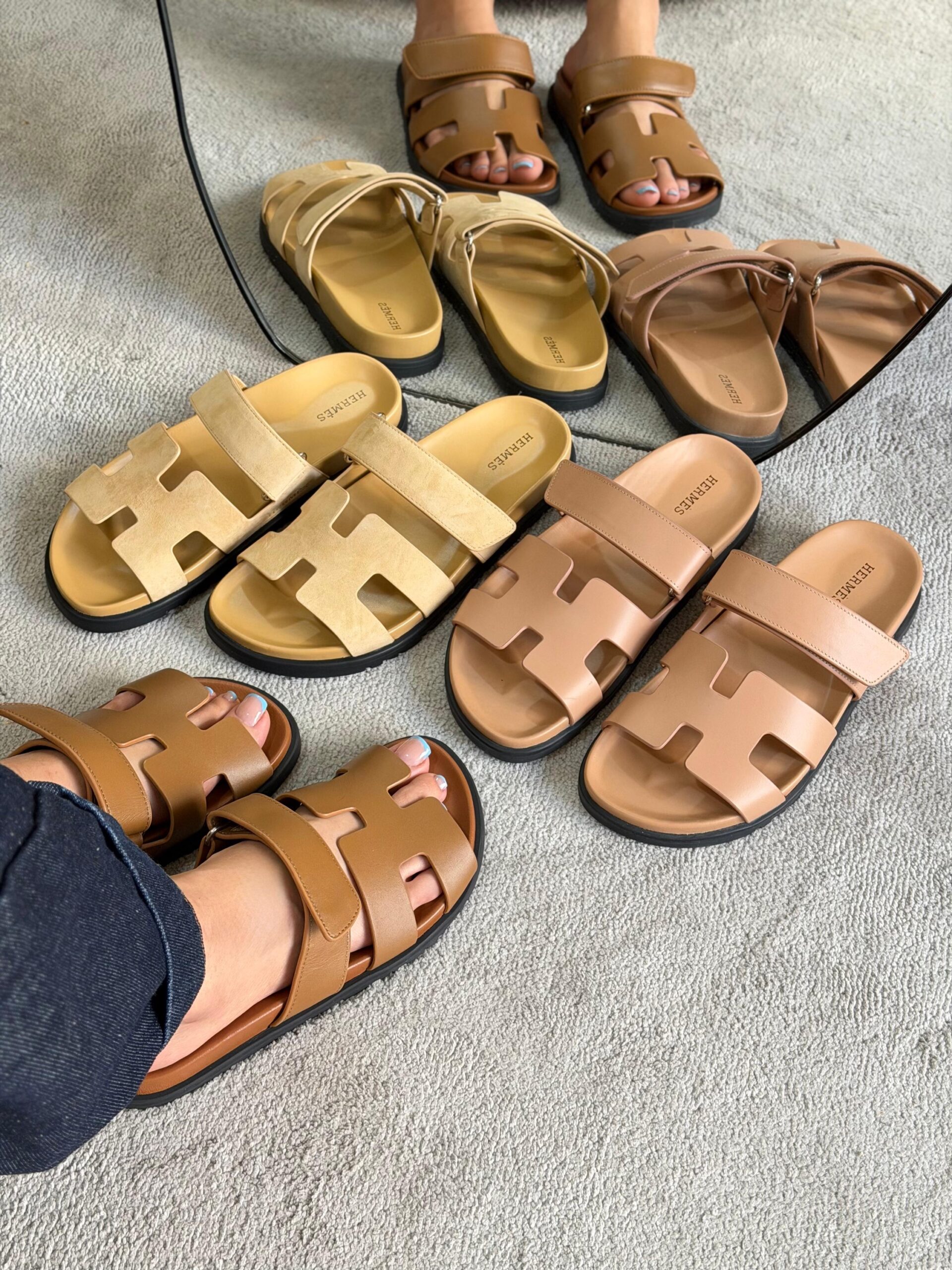 Hermès Chypre Sandals