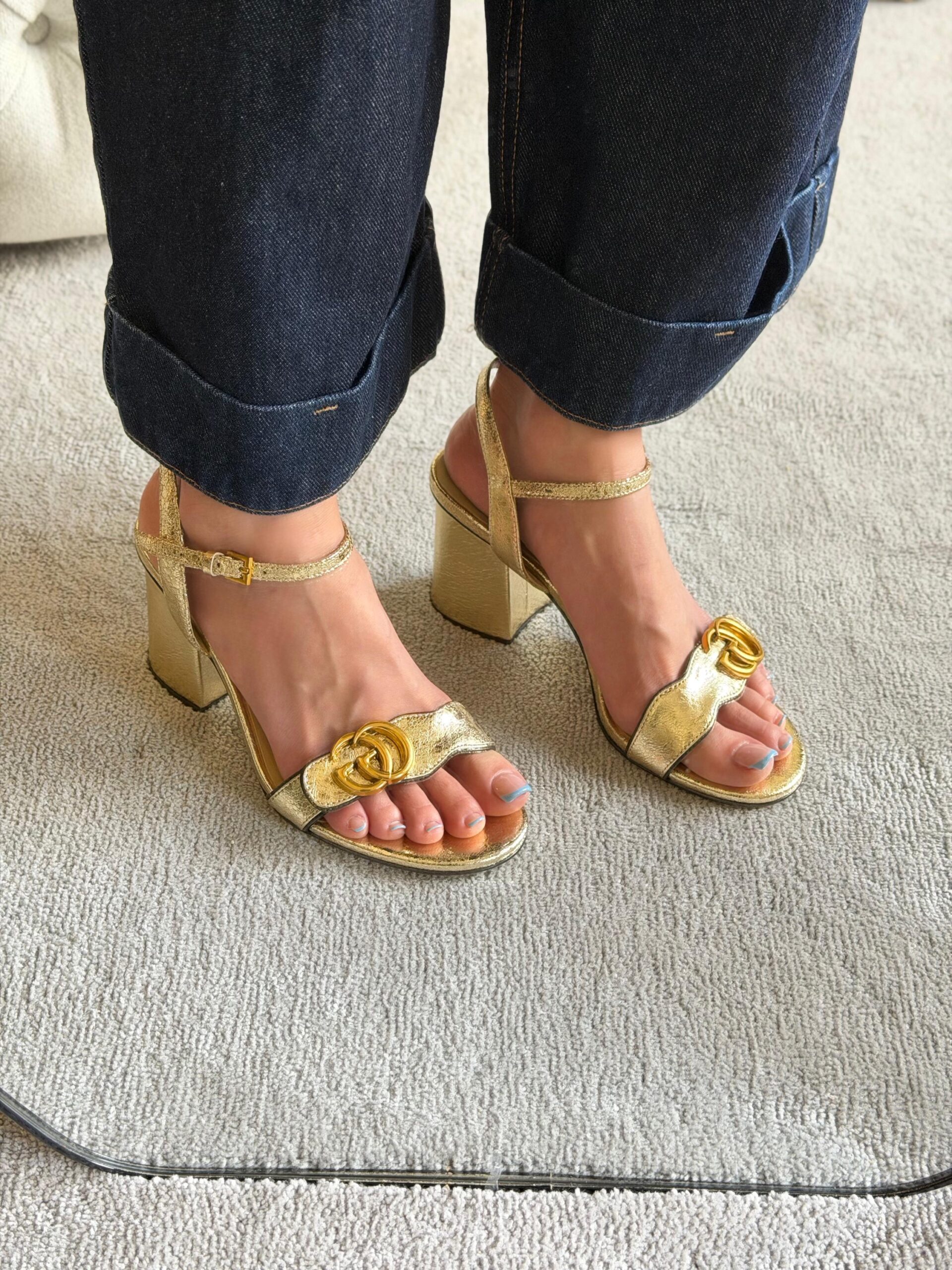 Gucci GG Marmont Sandals - Image 6