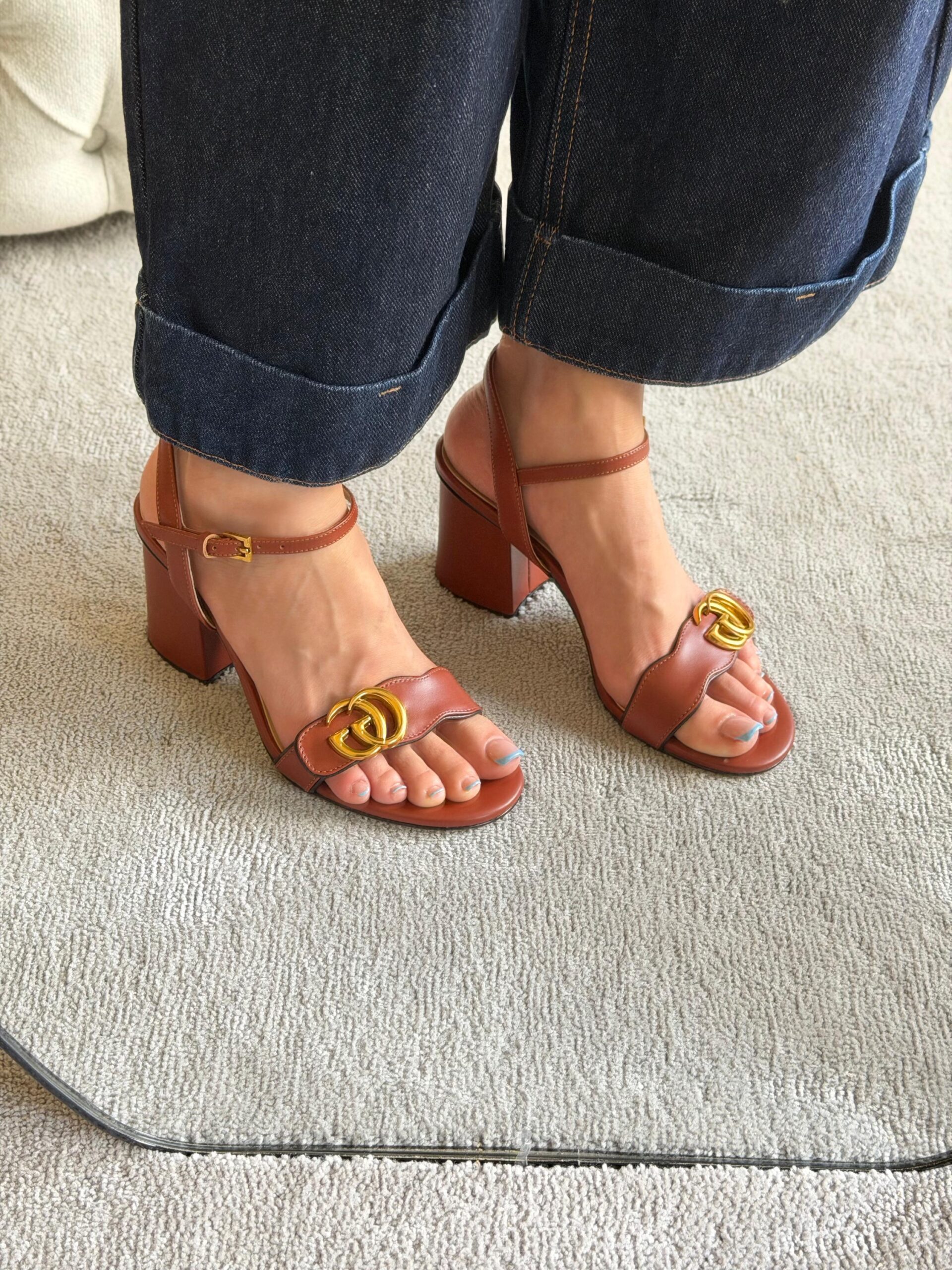 Gucci GG Marmont Sandals - Image 4