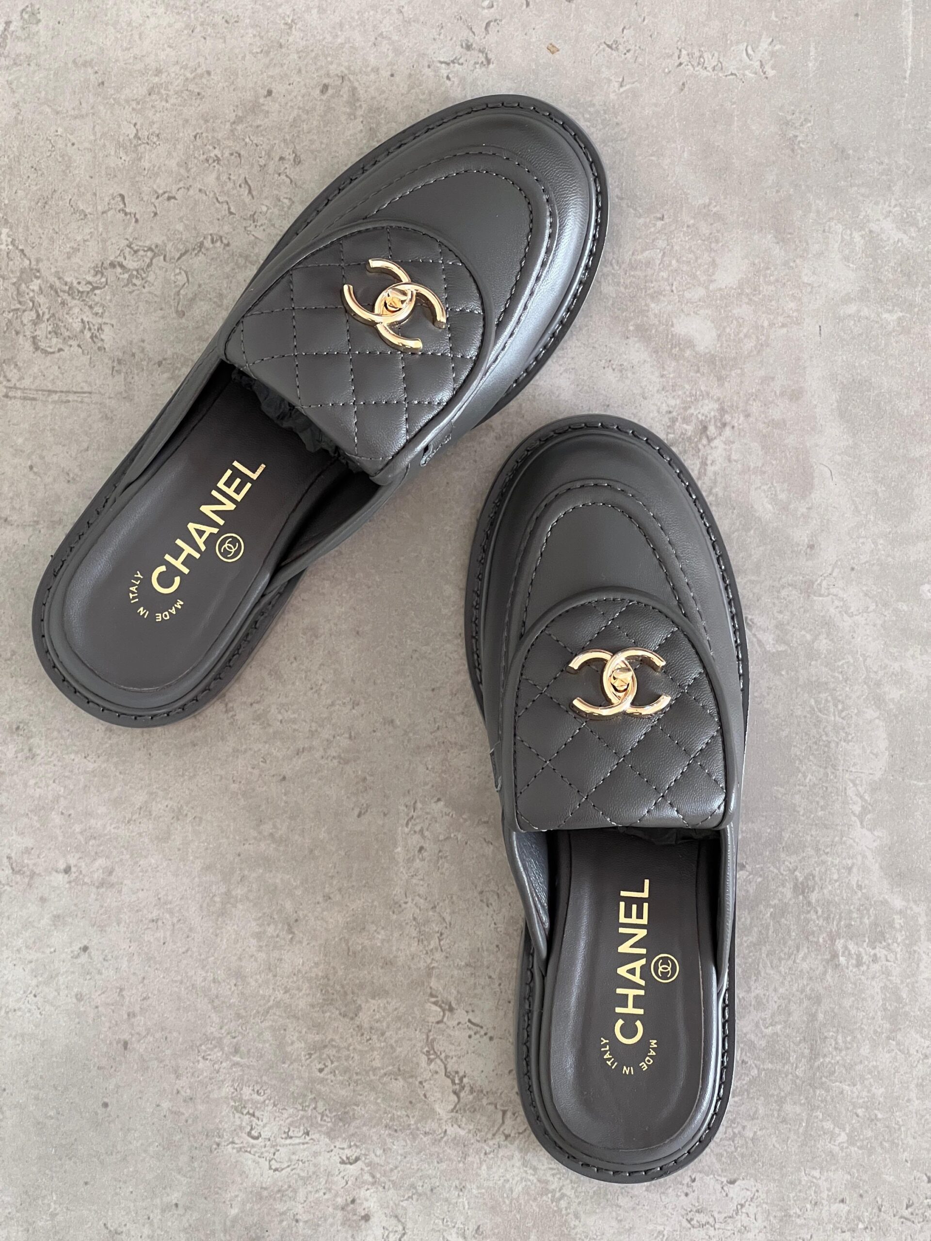 Chanel Quilted CC Turnlock Mules - Image 6