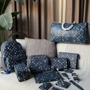 Louis Vuitton Collection Monogram Shadow Calfskin Leather