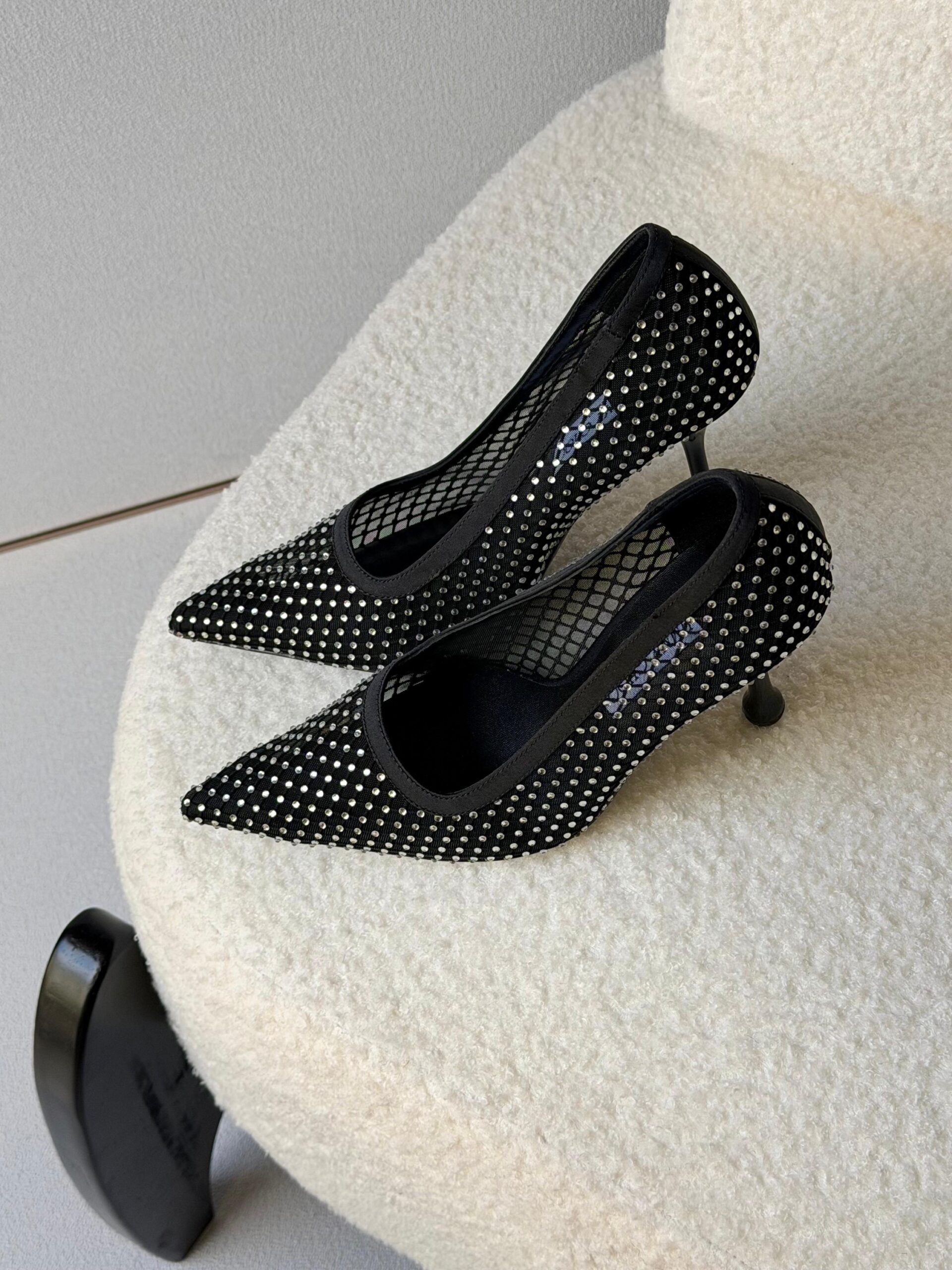 Jimmy Choo Lxia Satin Pumps - Image 2