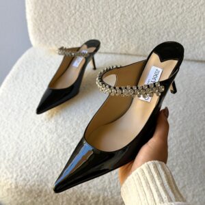 patent Leather Jimmy Choo Bing Mules