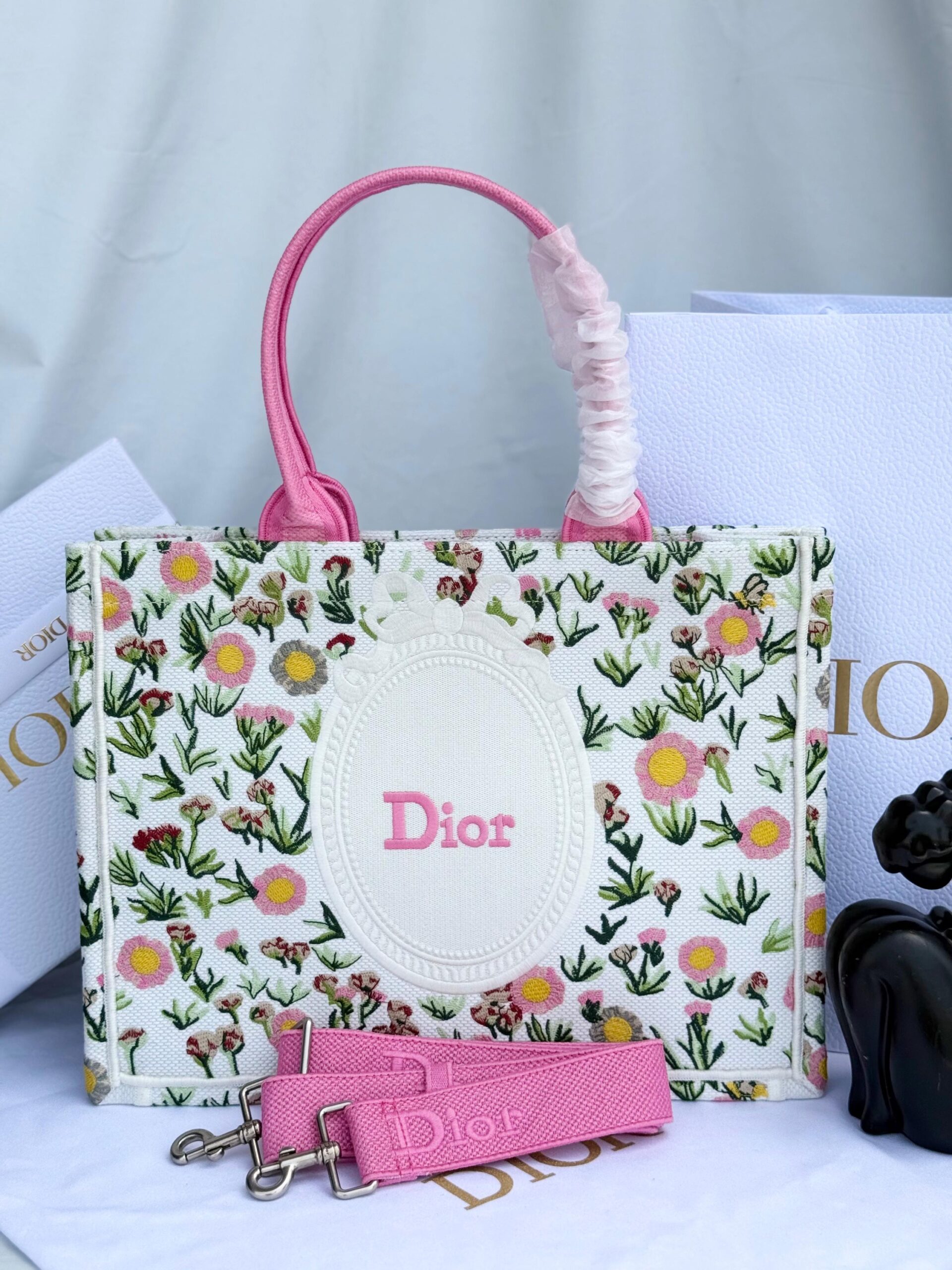Christian Dior Book Tote Bag - Image 7