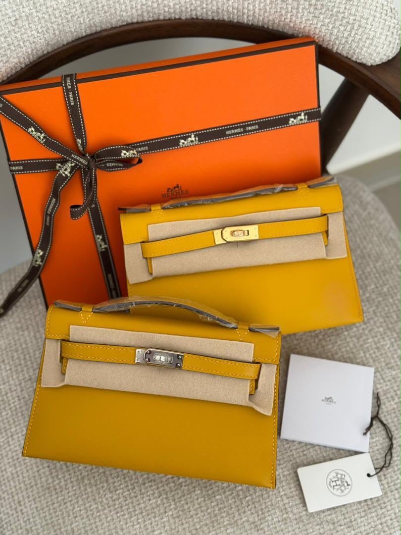Hermes Kelly Pochette Handmade Quality - Image 11
